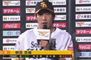柳田悠岐 .387(168-65) 15本 38打点