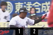 山口2ベース→中村送りバント→井上犠牲フライ！ロッテ、理想的すぎる攻撃で勝ち越し！