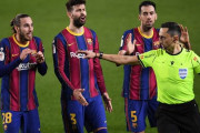 「どうすればレアル贔屓のジャッジを…」バルセロナDFピケの発言、スペインサッカー連盟はお咎めなしか