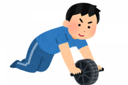 腹筋ローラーを毎日100回した結果ｗｗｗ
