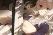 【グラブル】『アルケミスト・デザイア』病弱な少女ミレイユの描き下ろしイラストがツイッターにて公開！
