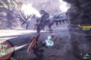 MHWアイスボーン　銀レウスは脳死水ライトで倒せるからかなり有情じゃん