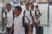 【悲報】国籍不明の謎の野球選手団が韓国入り