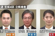 【速報】森下千里さん、安住淳に勝って当選してしまうｗｗｗｗ
