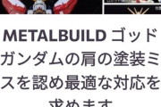【画像】ガンダムおじさん400人、44,000円フィギュア塗装ミスが仕様だとBANDAIに言われブチギレ署名運動開始wwwwwwwwwwwwwwwwwwwwwwwwwwwwwwwwwwwww
