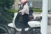 【動画】女さん、バイクの運転が下手すぎる・・・