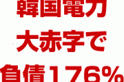 韓国電力が1兆ウォン弱の大赤字を出す！？　負債比率も176%に？脱原発政策のせい？