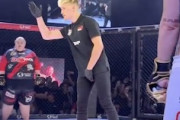 総合格闘技の試合で自損事故を起こした柔道王者の動画が話題に（ノ∇`）