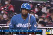日ハム・アルカンタラ、大当たりか？2HR含む猛打賞