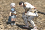 【FF14】PCを睨むときにララフェルの体格に合わせてちゃんとしゃがんで目線を合わせてくれるアサヒ君ｗｗｗｗｗｗ