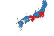 【悲報】日本人の3人に2人、関東か関西か東海に住んでいたｗｗｗｗｗｗ