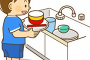 のんびりな私たち夫婦が食べててもさっさと片付けてしまうテキパキ義弟嫁。私がやるから座っててと言ったらすごい目で睨まれた