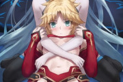 【FGO】モルガン様に抱きしめられてるモーさん！！　この母娘もいいぞぉ＾～