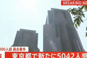 【8/5】東京都で新たに5042人の感染確認　初の5000人超え　過去最多を更新　新型コロナウイルス