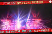 次回のエイトジャム「海外でヒットしている日本の音楽特集!!」でBABYMETALに触れるらしい