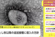オミクロン対応ワクチン、10月にも接種開始へ。厚労省が検討