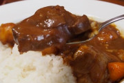 【速報】カレーに牛肉、まさかの3位
