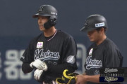 ロッテ岡大海　オープン戦 .750(4-3) 2打点 1盗塁 OPS1.500