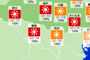 【緊急】明日の最高気温、バグる…