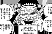 【ONEPIECE -ワンピース】マザー・カルメル「私は身寄りのない子供を集めて真っ直ぐに育てて公務員にしちまう極悪人さ・・・」