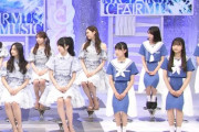 乃木坂46と公式ライバル・僕が見たかった青空、初の横並びの図がこちら