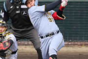 【阪神】３年目野口恭佑が２試合連続適時打　椎葉の初球を積極的に捉える