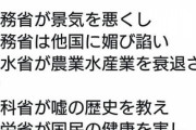 財務省が景気を悪くし文科省が嘘の歴史を教え 厚労省が国民の健康を害し 環境省が環境を破壊するさらに…省庁がつぶす日本……　あぁ、頭が痛くなってき