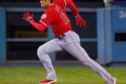【速報】大谷翔平、秒速9m（100m約10.9秒）
