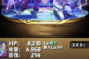 【パズドラ】ギアステップ25%軽減で実質HPは4.93倍でした