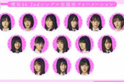 これが櫻坂46運営の意思か…2ndシングルフォーメーションに衝撃の事実が判明！！