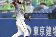阪神中野拓夢“ど根性”で反撃のタイムリー　後頭部に死球もプレーを続行