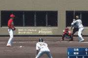 阪神2軍　好調井上広大、タイムリー2ベースヒット