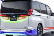 トヨタのメーカー系カスタマイズブランド「モデリスタ」さん。ノア、ヴォクシー向けにカーチューン御用達のオプションを用意ｗｗなんとリアウイングが光るｗｗｗ