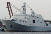 中国の造船所でタイ海軍向け揚陸艦「Type 071E」が進水！