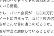 小西ひろゆき「バッハは300万のスイート、選手は粗悪マット」←エアウィーヴ
