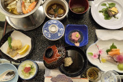 小田さくらファンクラブバスツアーの晩飯ｷﾀ━━( ﾟ∀ﾟ )━(　ﾟ∀)━(　　ﾟ)━(　　)━(ﾟ　　)━(∀ﾟ　)━( ﾟ∀ﾟ )━━!!!!