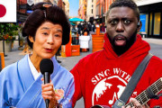 海外「なんて勇敢な女性だ！」ニューヨークの路上で歌を歌う和装の日本人女性に対する海外の反応