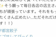 【悲報】宇都宮ギョーザ公式さん、泣くｗｗｗｗｗｗｗｗｗｗｗ