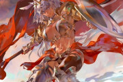 【FGO】カイニスイラスト！！　戦うカイニスかっこいいです！！