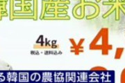 【は？】ＮＨＫ「韓国からコメ輸入！4kg4100円、10kg9000円ですよ！！」
