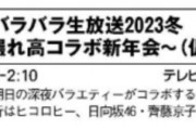 【速報】『大バラバラ生放送2023冬』齊藤京子がMCで出演決定！！！