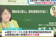 【都民ファーストの会】木下ふみこ議員、無免許で運転して都民にケガをさせる…東京都議会議員選挙の２日前に事故をするも公表せず隠蔽「免停中だが間違えて乗ってしまった」