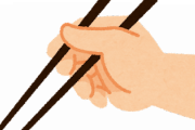 箸の持ち方って割と人によって違うよな