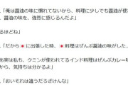 インド人「日本料理を食べたら、ぜんぶ醤油の味がする」