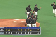 9月18日　日本ハム４－７ロッテ　ミスにより勝ち越し許すも最終回、安田の3ランなど逆転に成功！4番安田が5打点と大活躍で劇的勝利！