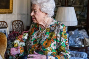 【画像】エリザベス女王、両手が紫色に変色してしまう
