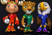 【画像】2026年 北中米W杯 公式マスコット発表キターｗｗｗｗｗｗｗｗｗｗｗｗｗ