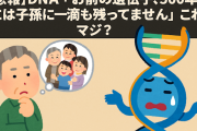 【悲報】DNA「お前の遺伝子、500年後には子孫に一滴も残ってません」←これマジ？