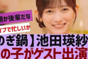 【乃木坂４６のぎ鍋、次回は池田瑛紗とあの子か？】【反応集】