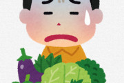 ５年ほど野菜をほとんど食べなかったワイ、ガチで詰んでしまう